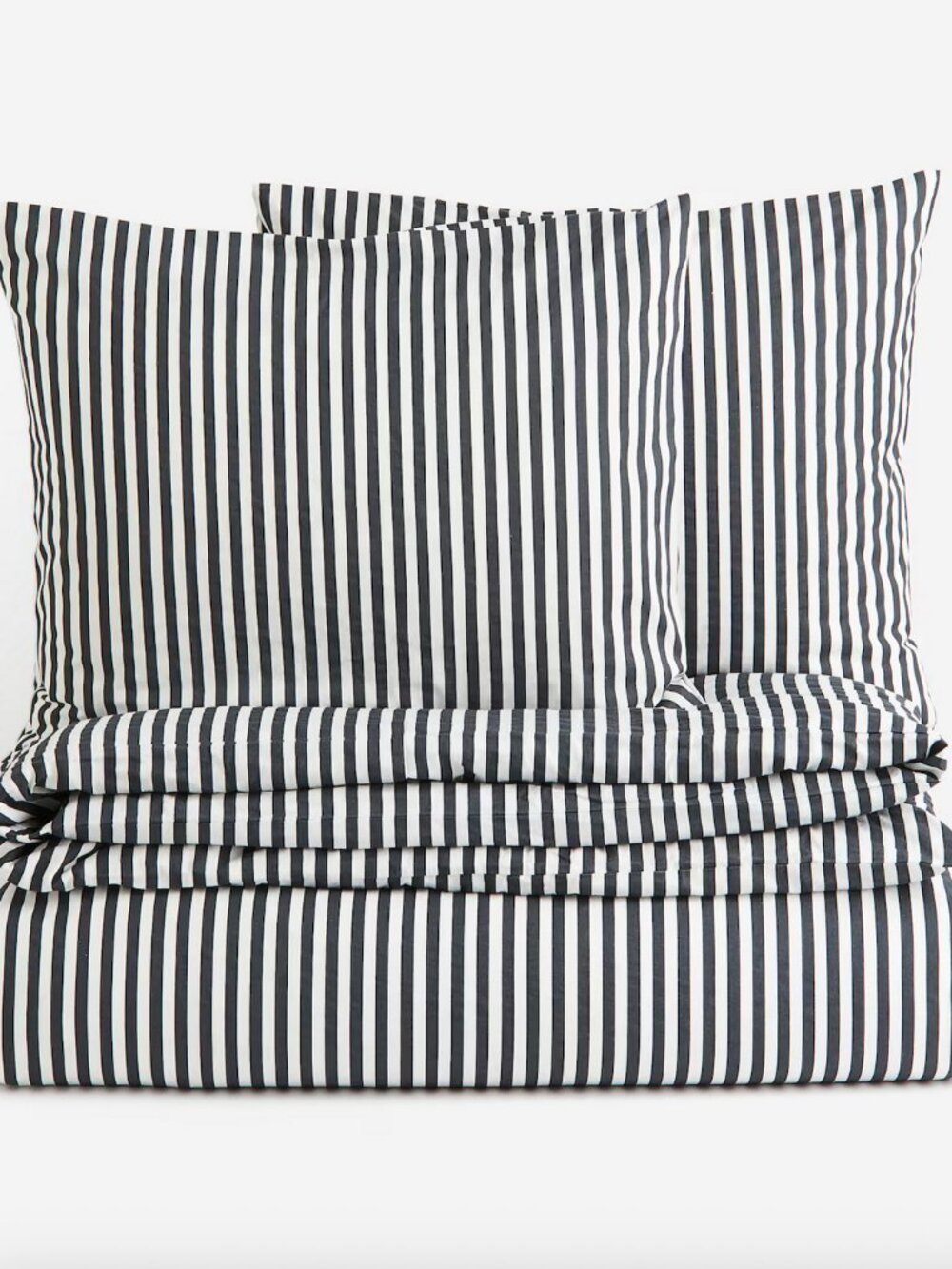 Cotton King/Queen Duvet Cover Set Striped